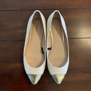Banana Republic | Gold Flats